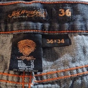 Men's 36x34 Ed Hardys by Christian Audigier Jeans